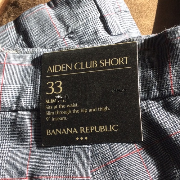 Mens Banana Republic tweed shorts - Picture 4 of 4